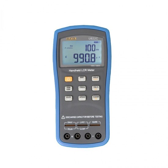 U822A/U822C Handhel LCR Meter Digital Bridge Measurement of Inductance Resistance Capacitance Inductance Tester