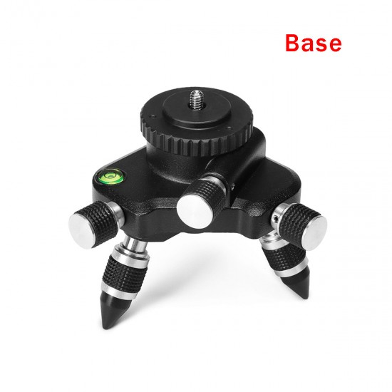 Aluminium Tripod Level Base Quick Survey Tripod For laser Level Line Adjust Height