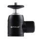 PU384 Mini 360 Degree Rotation Metal Tripod Ball Head with 1/4 Standard Screw Thread