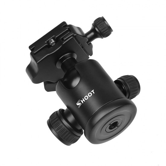 XTGP444 Professional Mini 360 Degree Fluid Rotation Tripod Head Ball for DSLR Camera