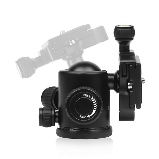 XTGP444 Professional Mini 360 Degree Fluid Rotation Tripod Head Ball for DSLR Camera