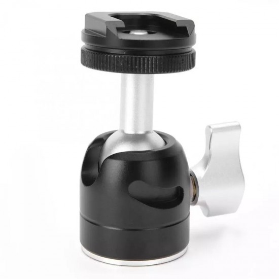 VK-3 Universal Aluminium Alloy Ball Head for SLR Camera Fill Light Mini Tripod VK-3 Universal Aluminium Alloy Ball Head for SLR Camera Fill Light Mini Tripod