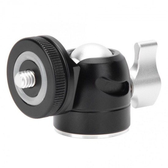 VK-3 Universal Aluminium Alloy Ball Head for SLR Camera Fill Light Mini Tripod VK-3 Universal Aluminium Alloy Ball Head for SLR Camera Fill Light Mini Tripod