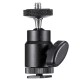 EGP-A04 1/4 inch Camera Cold Shoe Mount Gimbals for LED Right Light Tripod Stand for Youtube Live Broadcast