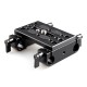 Camera Mounting Plate Tripod Mounting Plate with 15mm Rod Clamp Railblock for Rod Support / Dslr Rig Cage-1775