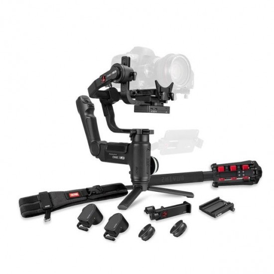 Crane 3 LAB Creator 3-Axis Handheld Wireless 1080P FHD Image Transmission Gimbal Stabilizer for DSLR Camera