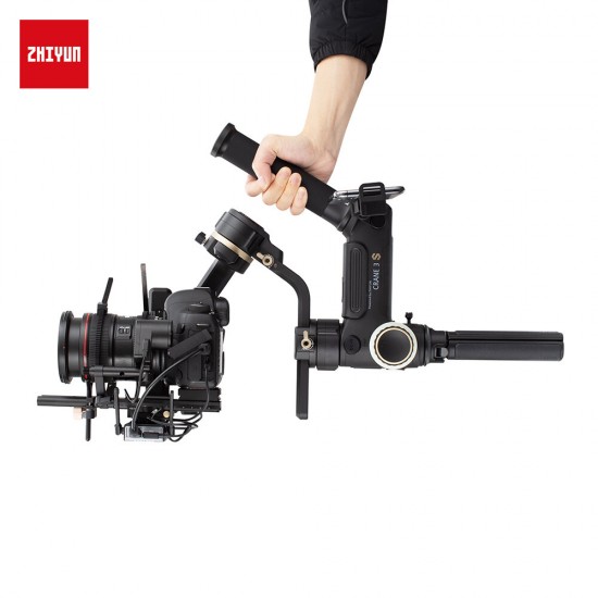 Crane 3S-E 2.4G WiFi bluetooth 5.0 Payload 6.5KG 3-Axis Handheld DSLR Video Camera Gimbal Stabilizer with EasySling Handle