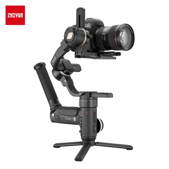 Crane 3S-E 2.4G WiFi bluetooth 5.0 Payload 6.5KG 3-Axis Handheld DSLR Video Camera Gimbal Stabilizer with EasySling Handle Crane 3S-E 2.4G WiFi bluetooth 5.0 Payload 6.5KG 3-Axis Handheld DSLR Video Camera Gimbal Stabilizer with EasySling Handle