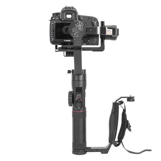 Transmount Mini Dual Grip L Bracket for Mounting LED Light Microphone Monitor for Crane Series Gimbal