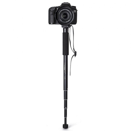 YT-218 Scalable 5-Series Aluminum Monopod for Canon Nikon Pentax for Sony A7 A7R A7S DSLR DV