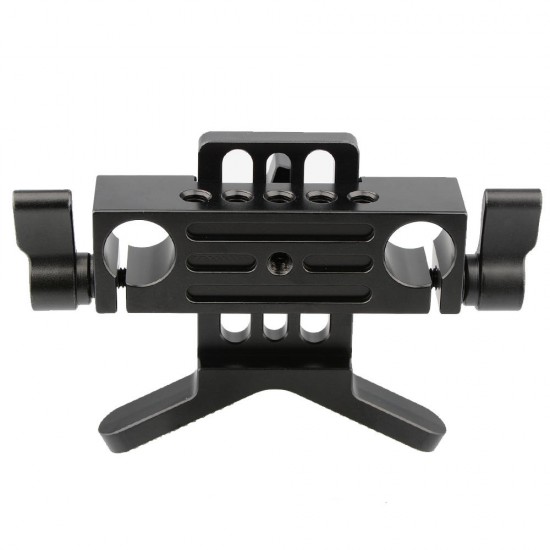 C1108 Aluminum Alloy Adjustable Height Stabilizer Holder for Camera Lens