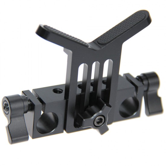 C1108 Aluminum Alloy Adjustable Height Stabilizer Holder for Camera Lens