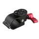 C1457 Clamp Clip Mount for 25mm Rod Round Pipe for Camera External Monitor Microphone
