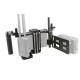 C1757 Aluminum Alloy Adjustable Cage Stabilizer Cheese Plate for Camera Monitor/Battery C1757 Aluminum Alloy Adjustable Cage Stabilizer Cheese Plate for Camera Monitor/Battery