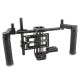 C1757 Aluminum Alloy Adjustable Cage Stabilizer Cheese Plate for Camera Monitor/Battery