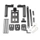 C1757 Aluminum Alloy Adjustable Cage Stabilizer Cheese Plate for Camera Monitor/Battery C1757 Aluminum Alloy Adjustable Cage Stabilizer Cheese Plate for Camera Monitor/Battery