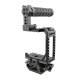 C1861 C-Frame Cage Stabilizer with Cheese Plate Handle for Sony A7 Series A9 DSLR Camera