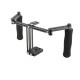 C1871 Adjustable Stabilizer Cage with Dual Handle for 5 Inch 7 Inch Camera Monitor