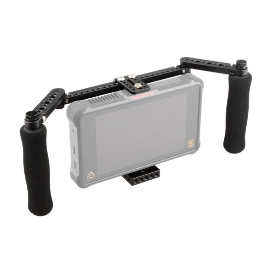 C1871 Adjustable Stabilizer Cage with Dual Handle for 5 Inch 7 Inch Camera Monitor