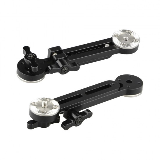 C1883 Dual Extension Extendable Arm with M6 Rosette Mount for ARRI Camera Stabilizer