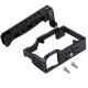 PU3020B Aluminum Alloy Video Camera Cage Protector Handle Stabilizer for Sony A6300 A6000