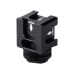 PU3032 4-Head Hot Shoe Camera Mount Adapter Microphone Flash Light Aluminum Alloy Holder Bracket PU3032 4-Head Hot Shoe Camera Mount Adapter Microphone Flash Light Aluminum Alloy Holder Bracket