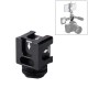 PU3032 4-Head Hot Shoe Camera Mount Adapter Microphone Flash Light Aluminum Alloy Holder Bracket PU3032 4-Head Hot Shoe Camera Mount Adapter Microphone Flash Light Aluminum Alloy Holder Bracket