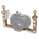 PU3523 Adjustable Dual Handles Aluminium Alloy Tray Stabilizer for DSLR Camera Action Camera Diving Photography PU3523 Adjustable Dual Handles Aluminium Alloy Tray Stabilizer for DSLR Camera Action Camera Diving Photography