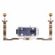 PU3523 Adjustable Dual Handles Aluminium Alloy Tray Stabilizer for DSLR Camera Action Camera Diving Photography