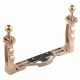 PU3523 Adjustable Dual Handles Aluminium Alloy Tray Stabilizer for DSLR Camera Action Camera Diving Photography PU3523 Adjustable Dual Handles Aluminium Alloy Tray Stabilizer for DSLR Camera Action Camera Diving Photography