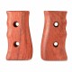 1751 2Pcs DSLR Wooden Handle Pack Left Right Camera Stabilizer Handle for DSLR Cage Camera Cage Handgrip