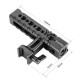 1955 DSLR Camera Top Handle Grip Camcorder Stabilizing for Handle Quick Release W A6500 BMPCC 4K 6K Camera Cage 1955 DSLR Camera Top Handle Grip Camcorder Stabilizing for Handle Quick Release W A6500 BMPCC 4K 6K Camera Cage
