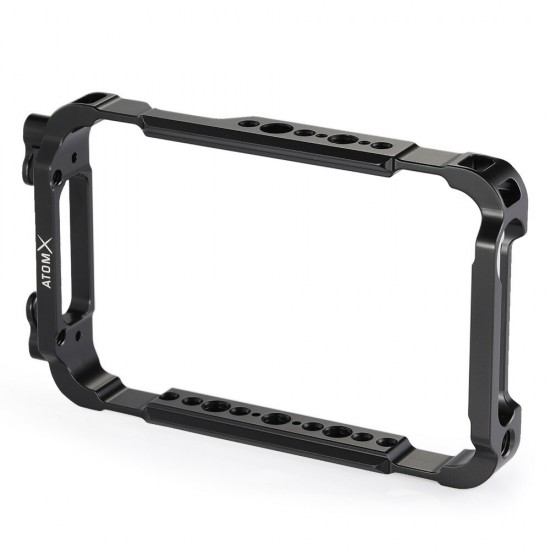 2209 Directors Monitor Cage for Atomos Ninja V Feature with Rails on The Top and Bottom