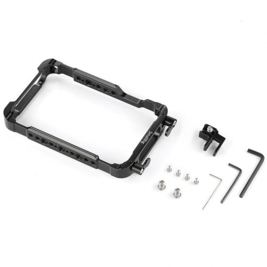 2209 Directors Monitor Cage for Atomos Ninja V Feature with Rails on The Top and Bottom 2209 Directors Monitor Cage for Atomos Ninja V Feature with Rails on The Top and Bottom