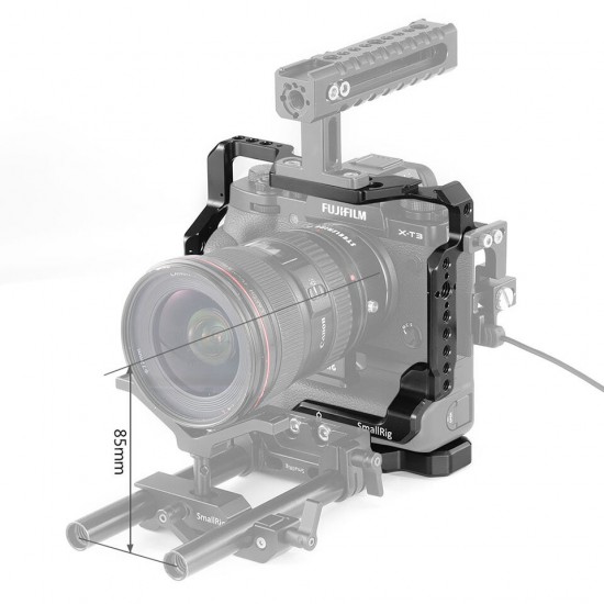 2229 DSLR Camera Cage for Fujifilm X-T2 X-T3 Camera Cage Stabilizer for Fujifilm X T2 X T3