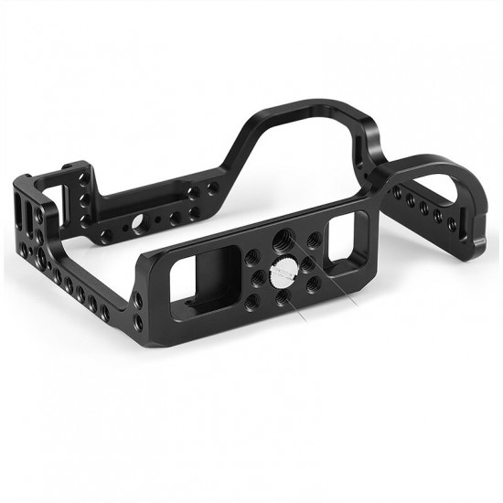 2251 Camera Cage for Canon EOS R with Thread Holes for Magic Arm Microphone Attached for Vlog Video Recording Photography 2251 Camera Cage for Canon EOS R with Thread Holes for Magic Arm Microphone Attached for Vlog Video Recording Photography