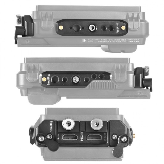 2338 Mounting Plates and HDMI Cable Clamp for Atomos Ninja V Top Plate+ Baseplate+ HDMI Cable Clamp Kit 2338 Mounting Plates and HDMI Cable Clamp for Atomos Ninja V Top Plate+ Baseplate+ HDMI Cable Clamp Kit