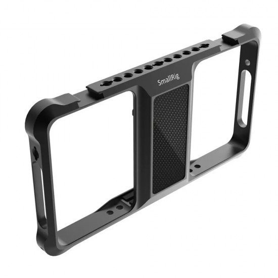 2391 Standard Universal Mobile Phone Cage Vloggers Video Shooting Phone Cage Accessories With Cold Shoe Mount