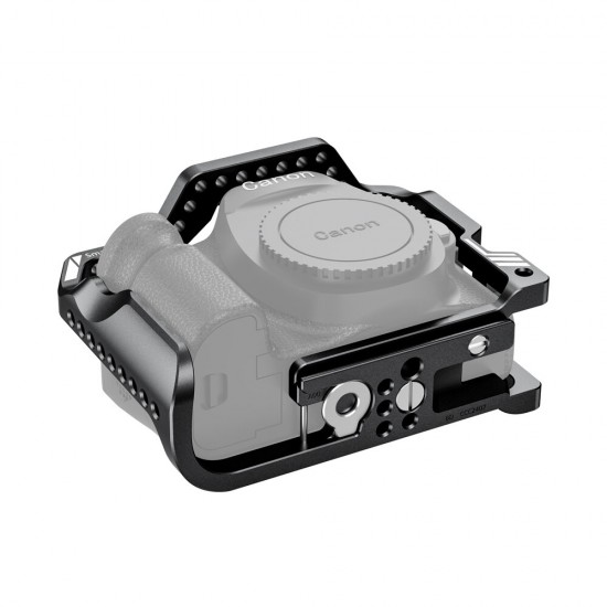 2407 6D Form-fitting Cage for Canon EOS 6D Camera Cage With Built-in Arca Plate ARRI Locating Holes 2407 6D Form-fitting Cage for Canon EOS 6D Camera Cage With Built-in Arca Plate ARRI Locating Holes