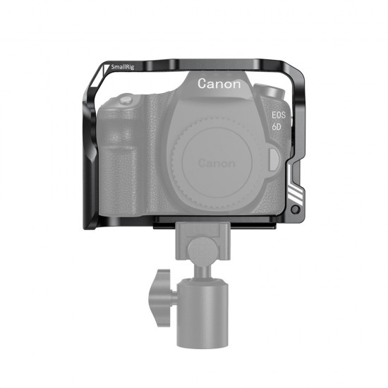 2407 6D Form-fitting Cage for Canon EOS 6D Camera Cage With Built-in Arca Plate ARRI Locating Holes 2407 6D Form-fitting Cage for Canon EOS 6D Camera Cage With Built-in Arca Plate ARRI Locating Holes