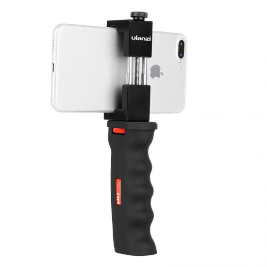 R003 1/4 Screw Vlog Handle Hand Grip Stabilizer for DSLR SLR Camera Smartphone Action Camera