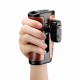 R027 Universal Brazilian Rosewood Camera Cage Handle Triple Slide Screw Handle Microphone LED Light Mount R027 Universal Brazilian Rosewood Camera Cage Handle Triple Slide Screw Handle Microphone LED Light Mount