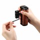R027 Universal Brazilian Rosewood Camera Cage Handle Triple Slide Screw Handle Microphone LED Light Mount R027 Universal Brazilian Rosewood Camera Cage Handle Triple Slide Screw Handle Microphone LED Light Mount