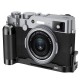 R034 Metal L Bracket Leather Hand Grip with Arca Swiss-Type Quick Release Plate for Fujifilm X-100V / X-100F for Video Vlogging R034 Metal L Bracket Leather Hand Grip with Arca Swiss-Type Quick Release Plate for Fujifilm X-100V / X-100F for Video Vlogging