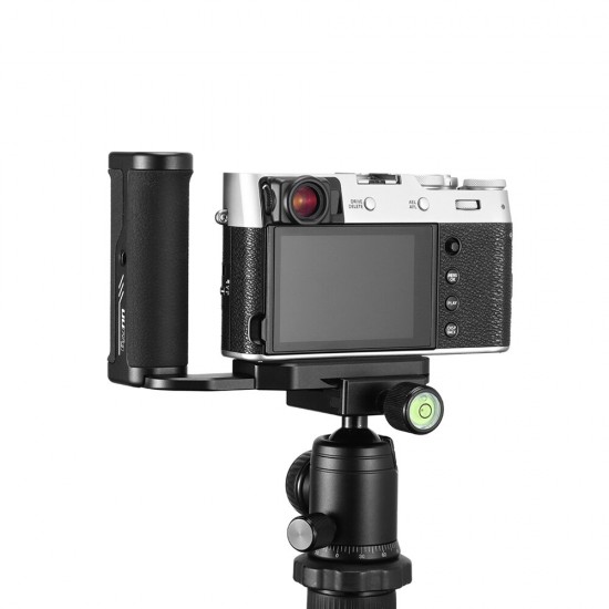 R043 Universal Vertical Shooting Arca L Plate Mount Bracket with Cold Shoe DSLR Camera Accessories R043 Universal Vertical Shooting Arca L Plate Mount Bracket with Cold Shoe DSLR Camera Accessories