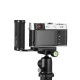 R043 Universal Vertical Shooting Arca L Plate Mount Bracket with Cold Shoe DSLR Camera Accessories