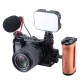 R053 Universal Cold Shoe Mount Adapter with 1/4 Thread Hole Base for Camera Cage Monitor LED Light Microphone Flash
