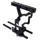 VD-07 Portable Aluminum Camera Cage Rig Stabilizer Top Handle Grip for DSLR Camera DV Mount VD-07 Portable Aluminum Camera Cage Rig Stabilizer Top Handle Grip for DSLR Camera DV Mount