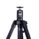 100BTF BF-558S Foldable 46cm 130cm Tripod with Removable Ball Head Max Load 10KG