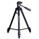 100BTF BY-558S Foldable 46cm 130cm Tripod with Removable Ball Head Max Load 10KG